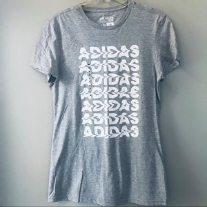 Adidas gray t-shirt size M